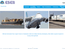 Tablet Screenshot of esenmoving.com.tr